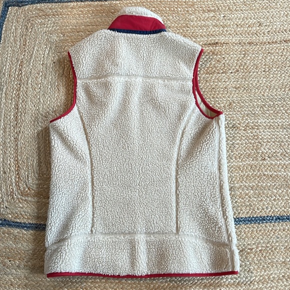 Patagonia Classic Retro-X Women’s Fleece Vest Natural M - Picture 3 of 4